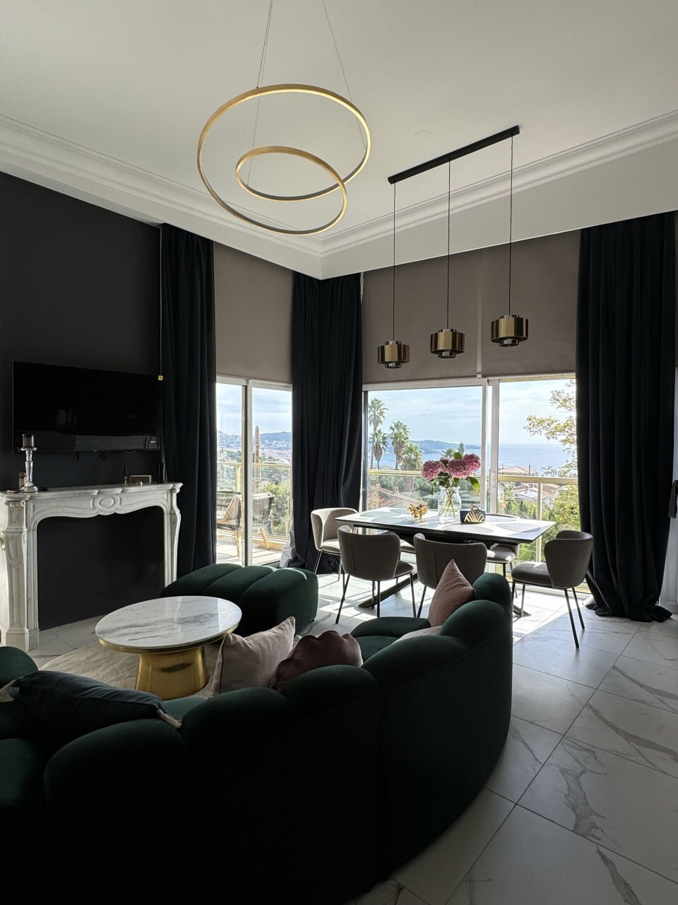 ★ ★ ★ ★ ★ Panoramic Sea-View luxury Apartments in Nice, France 🌊🇫🇷